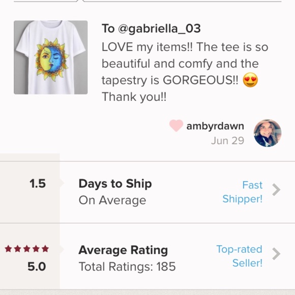 Sun Moon T-shirt 🌞🌛 - Picture 5 of 6